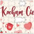 puzzle kocham cie slodycze 88 elementow