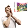 puzzle miejsca gorska sielanka trefl 500 elementow