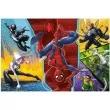 puzzle spider man do gory nogami trefl 100 elementow