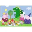 puzzle swinka peppa piknikowa uczta trefl 24 elementy