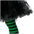 rajstopy dla dzieci halloweenowe paski zielone smiffys