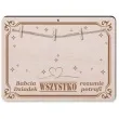ramka babcia i dziadek to wszystko drewno 210x155 mm