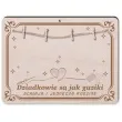 ramka dziadkowie sa jak guziki drewno 210x155 mm