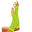 rekawiczki kabaretki neonowe dlugie lata 80 zielony widmann 33 cm