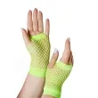 rekawiczki kabaretki neonowe lata 80 zielony arpex rozm uniw