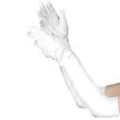 rekawiczki long elegant bialy fyasa 45 cm