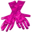 rekawiczki retro metaliczne fuksja folat 40 cm