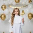 rekwizyty do zdjec fotogadzety na pierwsza komunie swieta dziewczynka w albie 6 szt