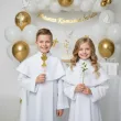rekwizyty do zdjec fotogadzety na pierwsza komunie swieta dziewczynka w albie 6 szt