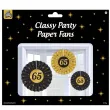 rozeta wiszaca 65 urodziny classy party 3 szt pd party