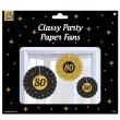 rozeta wiszaca 80 urodziny classy party 3 szt pd party