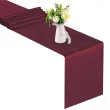 satyna gladka bordowa partydeco 0 36 x 9 m