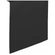 satyna gladka czarna partydeco 0 36 x 9 m