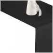 satyna gladka czarna partydeco 0 36 x 9 m