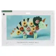 sciana na donuty dino fun triceratops partydeco 23x38cm