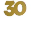 scrapki akrylowe liczba 30 mini zlote lustrzane 35x25 mm 3 szt