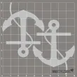 scrapki beermata kotwica z lancuchem 52x69 mm 2 szt