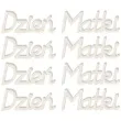 scrapki beermata napis dzien matki 90x16 mm 4 szt