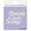 scrapki beermata napis pamiatka chrztu swietego 85x59 mm
