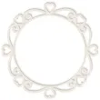 scrapki beermata ramka okragla fontana 88x88 mm