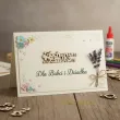 scrapki drewniane dekoracja na dzien babci i dziadka kochanym dziadkom 85x30 mm 3 szt