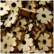 scrapki drewniane kwiatki 10 mm 3 mm 100 szt