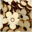 scrapki drewniane kwiatki 20 mm 3 mm 100 szt