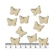 scrapki drewniane motylki 20 mm 3 mm 100 szt