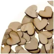 scrapki drewniane serca 20 mm 3 mm 100 szt