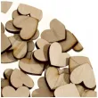 scrapki drewniane serca 20 mm 3 mm 100 szt