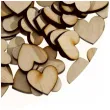 scrapki drewniane serca 20 mm 3 mm 100 szt