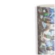 serpentyna holograficzna srebrna dekoracjepolska 19 rolek