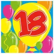 serwetki 18 balloons 25 cm folat 20 szt