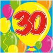 serwetki 30 balloons 25 cm folat 20 szt