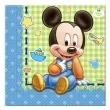 serwetki 33 cm mickey baby 20 szt