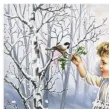 serwetki aniolek w zimowym lesie maki 33 cm 20 szt