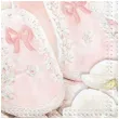 serwetki chrzest buciki rozowe maki 33 cm 20 szt