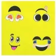 serwetki emotikony zolte partypal 33 cm 10 szt