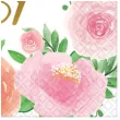serwetki floral sweet baby amscan 33 x 33 cm 16 szt