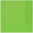 serwetki gladkie zielone kiwi amscan 33 cm 20 szt
