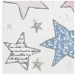 serwetki gwiazdki nieregularne kolorowe maki 33 cm 20 szt