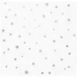 serwetki gwiazdki srebrne biale partypal 33x33 cm 10 szt