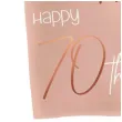 serwetki happy 70th elegant lush blush rozowy folat 33 cm 10 szt