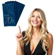serwetki happy 70th elegant true blue niebieski folat 33 cm 10 szt
