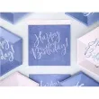 serwetki happy birthday granatowy partydeco 33cm