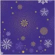 serwetki hello winter swiateczne sniezynki granatowy godan 33 cm 20 szt