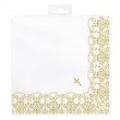 serwetki i komunia zloty ornament partypal 33 cm 20 szt