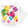 serwetki imprezujace balony maki 33 cm 20 szt
