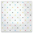 serwetki kolorowe kropki paw 33 cm 20 szt