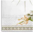 serwetki komunia ihs i lilie zlote maki 33 cm 20 szt
